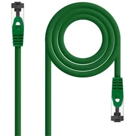 CABLE DE RED LATIGUILLO SSTP CAT8.1 AWG26 2 M VERDE NANOCABLE